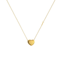 Forever Love Heart & Key Necklace